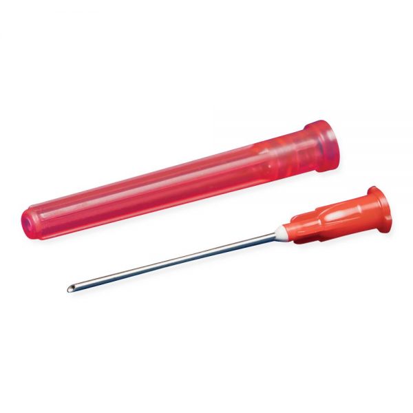 BD Blunt Fill Safety Draw-up Needle, 18 G Red x100